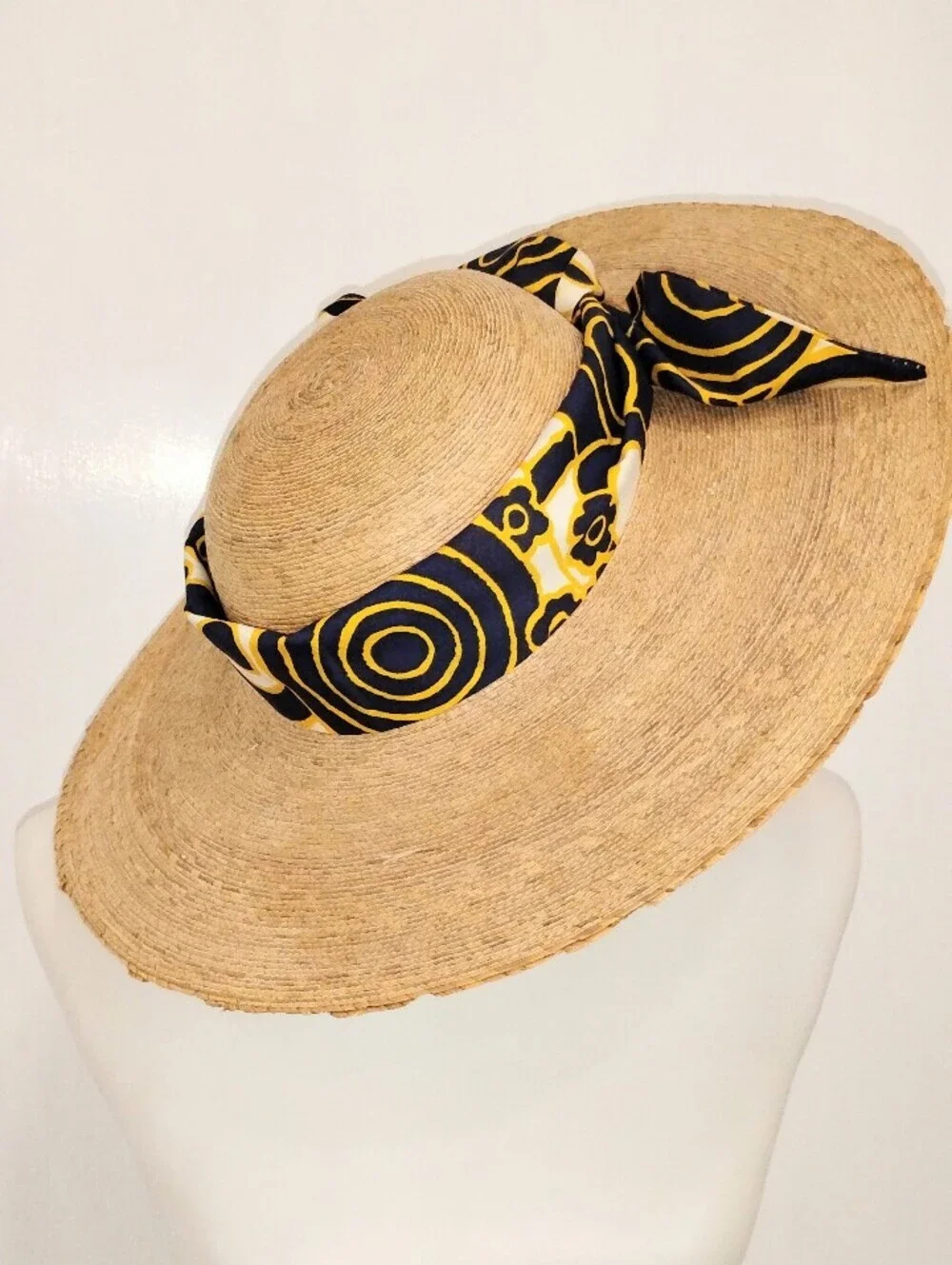 VINTAGE WOVEN SUN HAT